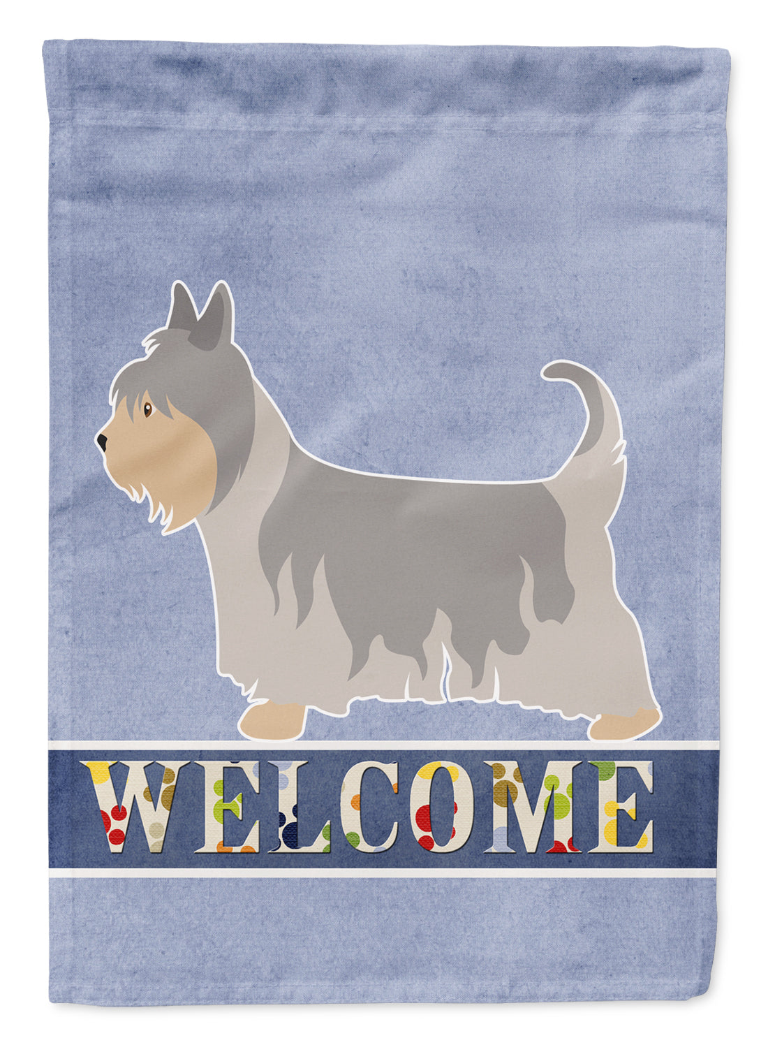 Australian Silky Terrier Welcome Flag Garden Size BB8307GF