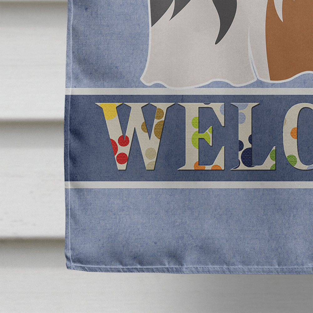 Biewer Terrier Welcome Flag Canvas House Size BB8308CHF