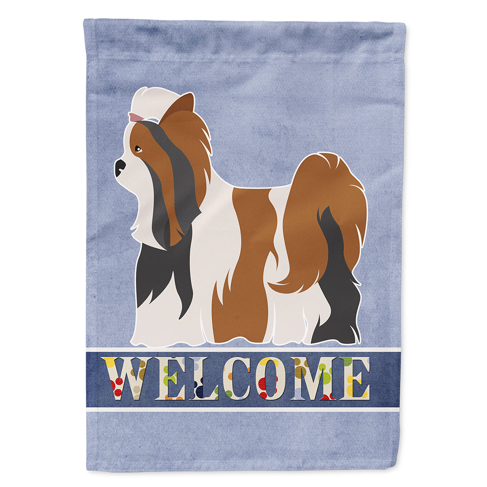 Biewer Terrier Welcome Flag Canvas House Size BB8308CHF  the-store.com.