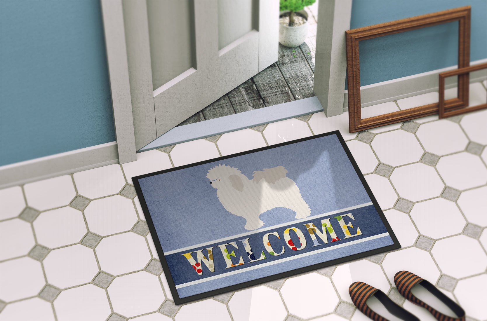 Bolognese Welcome Indoor or Outdoor Mat 18x27 BB8309MAT - the-store.com
