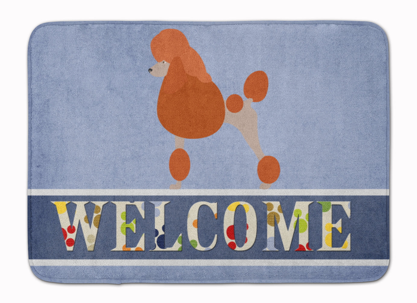 Royal Poodle Welcome Machine Washable Memory Foam Mat BB8311RUG - the-store.com