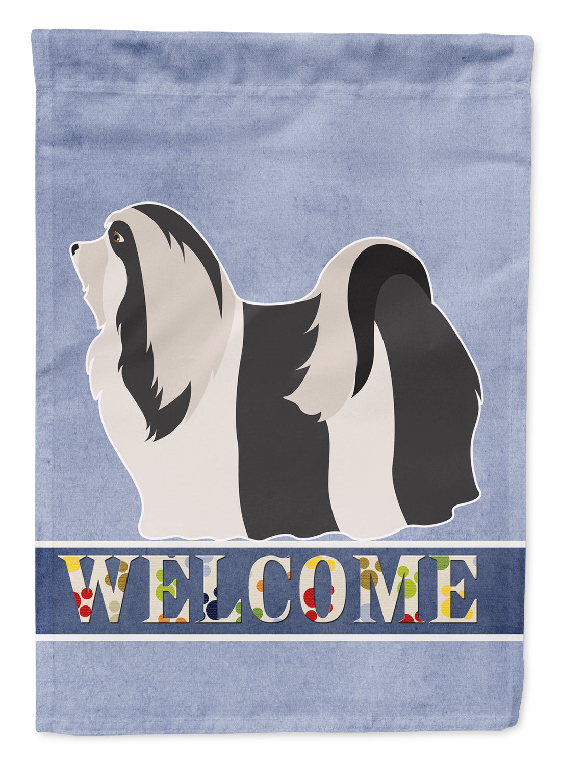 Havanese Welcome Flag Garden Size BB8314GF  the-store.com.