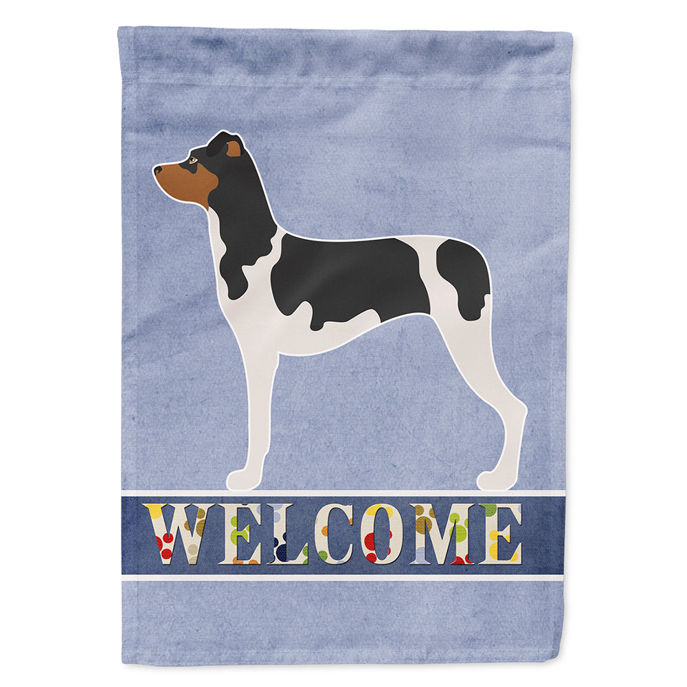 Brazilian Terrier Welcome Flag Canvas House Size BB8315CHF