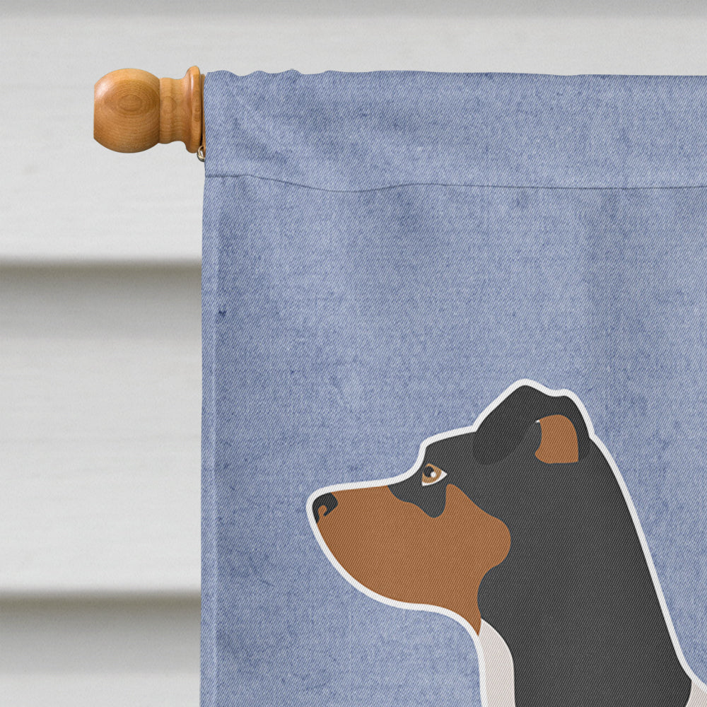Brazilian Terrier Welcome Flag Canvas House Size BB8315CHF