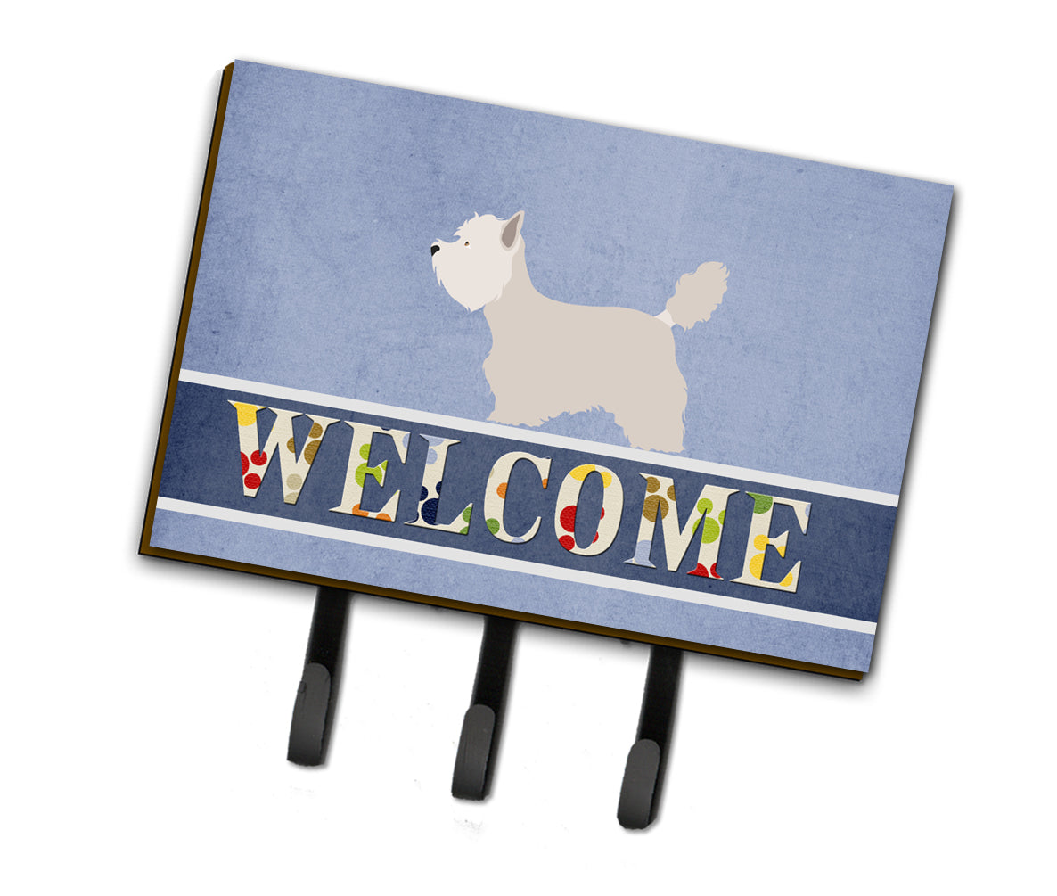 Westie Welcome Leash or Key Holder BB8318TH68