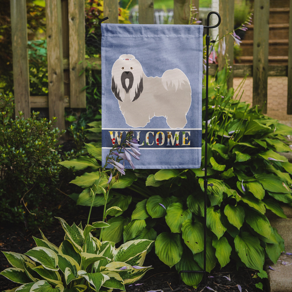 Lhasa Apso Welcome Flag Garden Size BB8319GF  the-store.com.