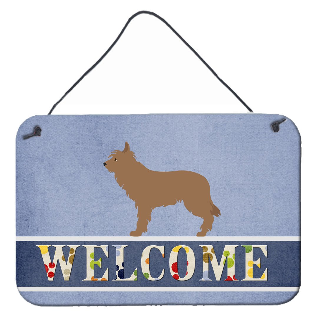 Berger Picard Welcome Wall or Door Hanging Prints BB8321DS812 by Caroline&#39;s Treasures