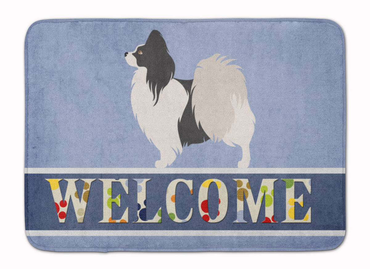 Papillon Welcome Machine Washable Memory Foam Mat BB8322RUG - the-store.com