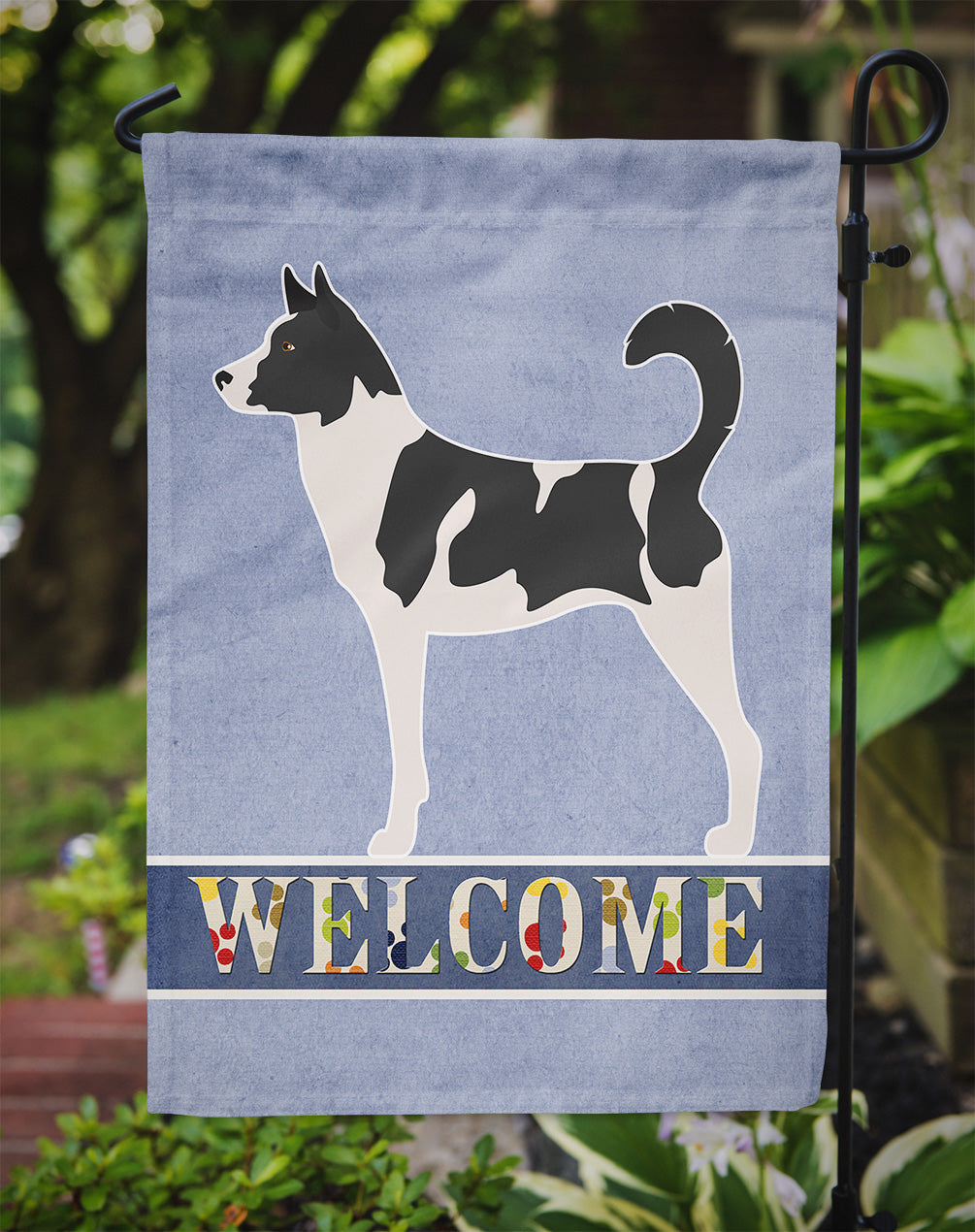 Canaan Dog Welcome Flag Garden Size BB8329GF  the-store.com.