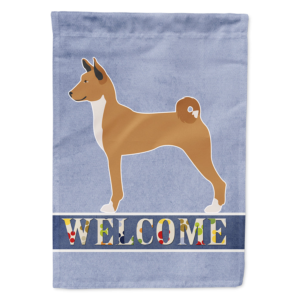 Telomian Welcome Flag Canvas House Size BB8333CHF