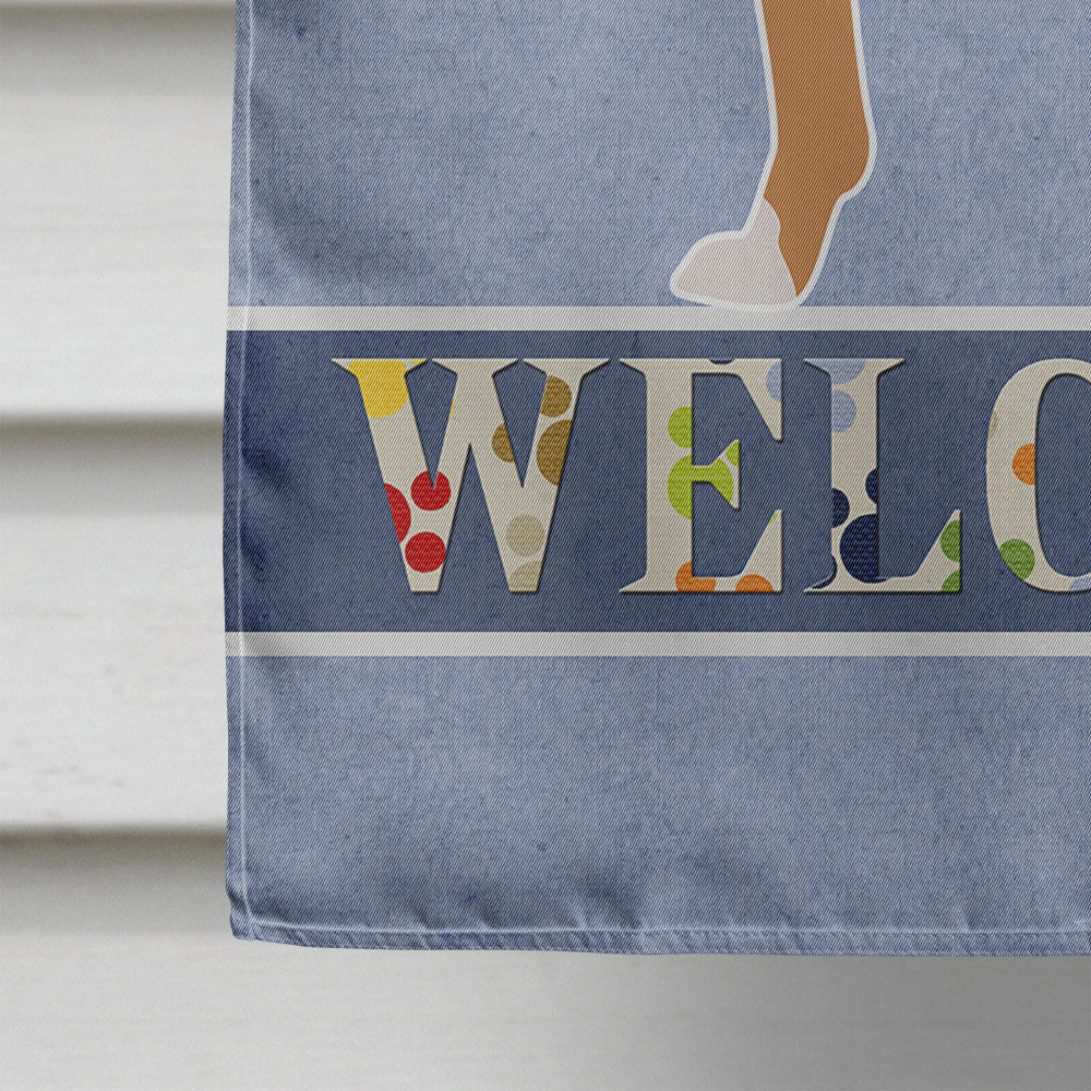 Telomian Welcome Flag Canvas House Size BB8333CHF  the-store.com.