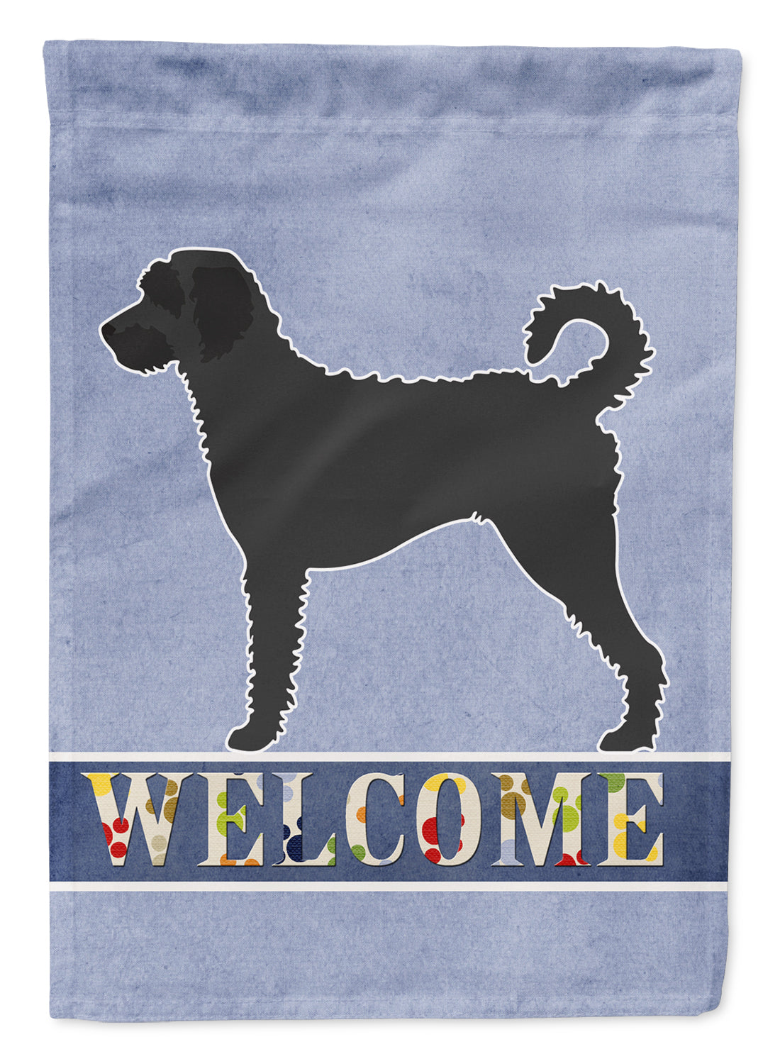 Labradoodle Welcome Flag Garden Size BB8337GF  the-store.com.