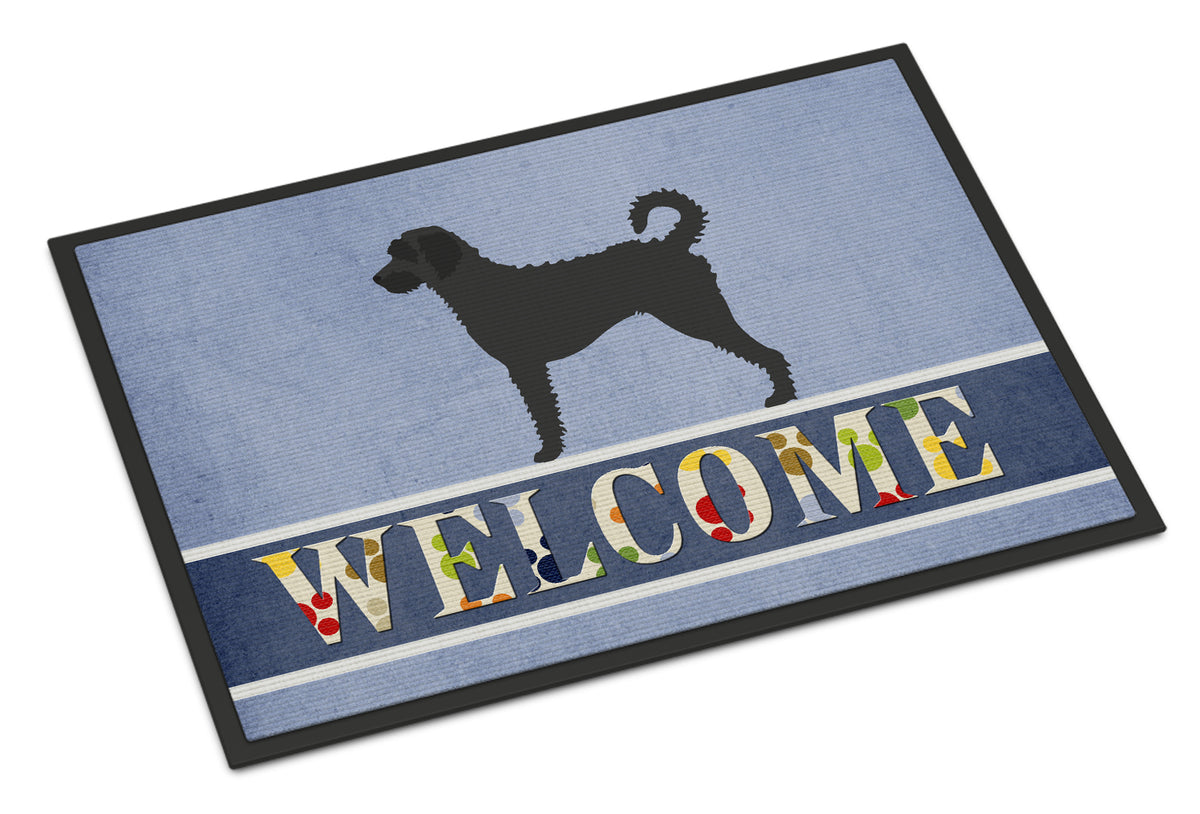 Labradoodle Welcome Indoor or Outdoor Mat 18x27 BB8337MAT - the-store.com
