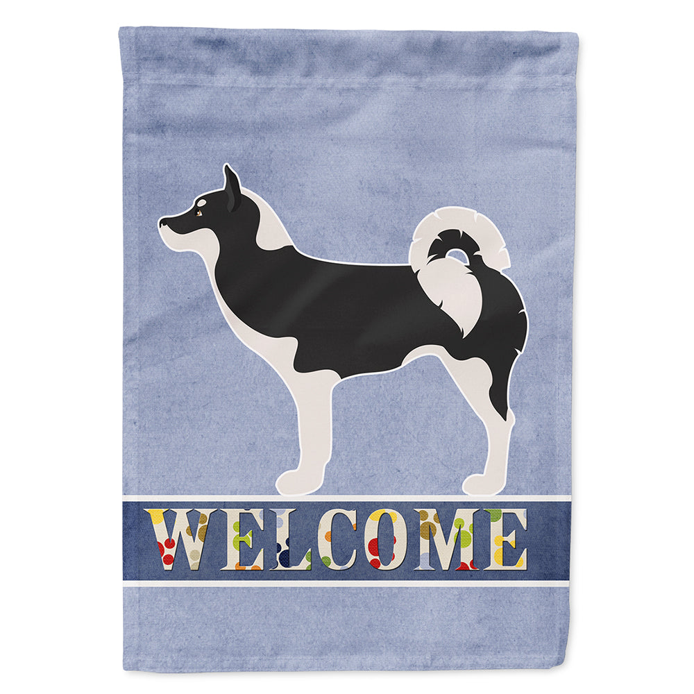 Greenland Dog Welcome Flag Canvas House Size BB8338CHF  the-store.com.