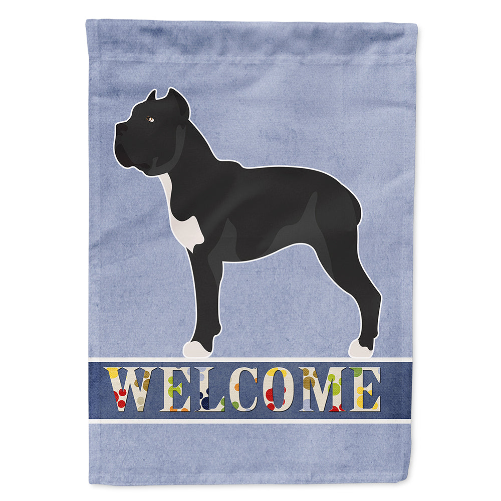 Cane Corso Welcome Flag Canvas House Size BB8345CHF