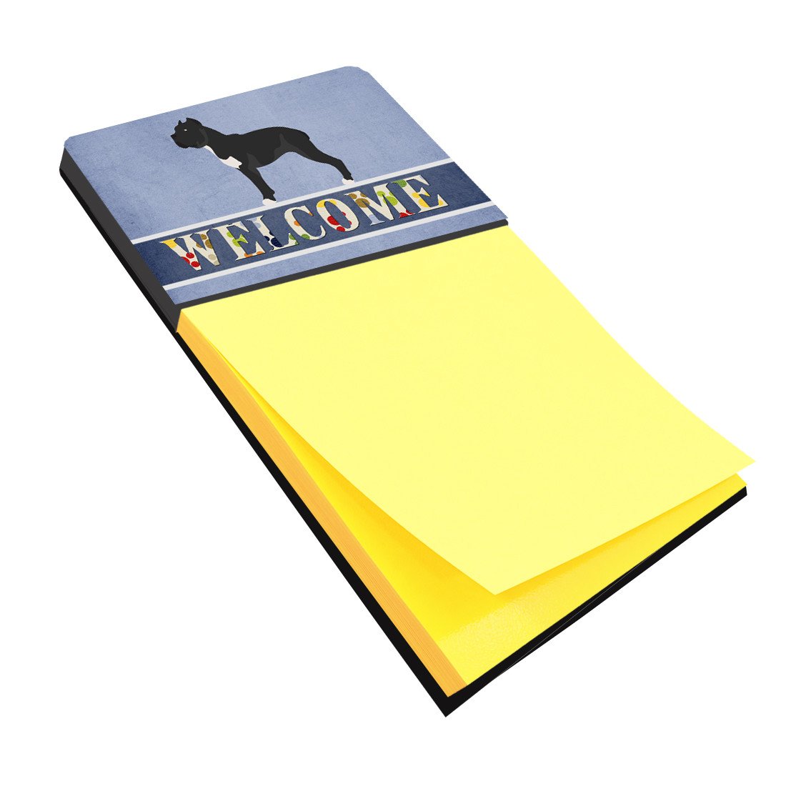 Cane Corso Welcome Sticky Note Holder BB8345SN by Caroline&#39;s Treasures