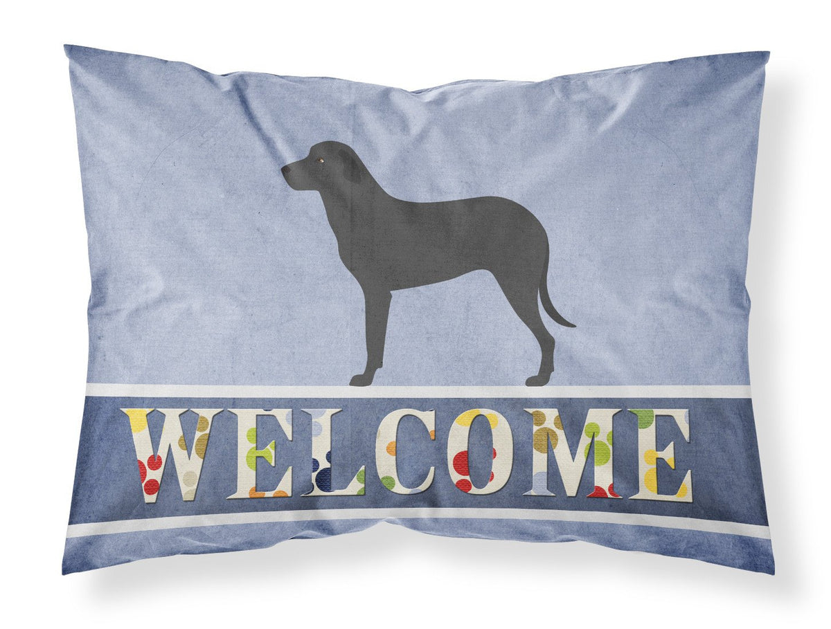 Majorca Shepherd Dog Fabric Standard Pillowcase BB8346PILLOWCASE by Caroline&#39;s Treasures