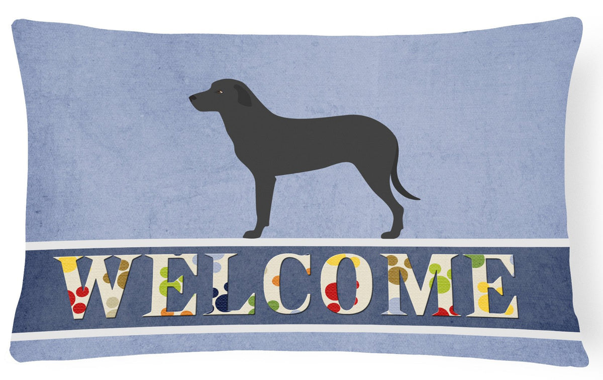 Majorca Shepherd Dog Canvas Fabric Decorative Pillow BB8346PW1216 by Caroline&#39;s Treasures