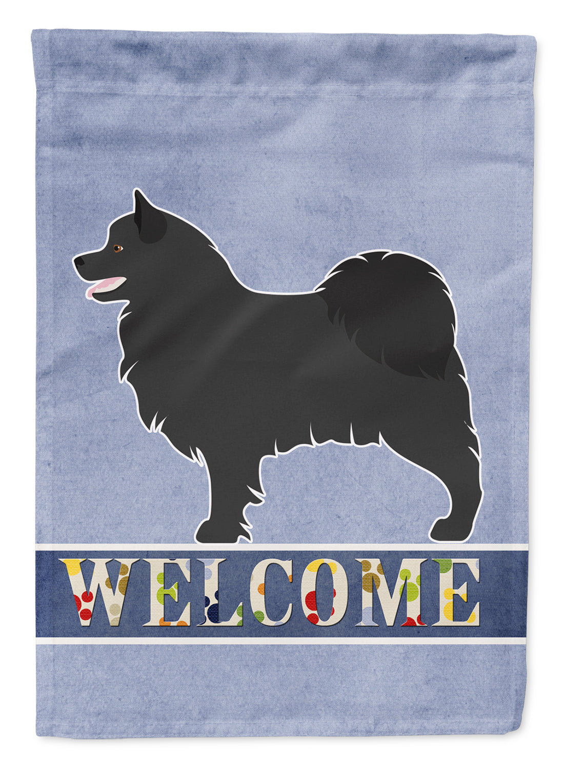 Swedish Lapphund Welcome Flag Garden Size BB8347GF  the-store.com.