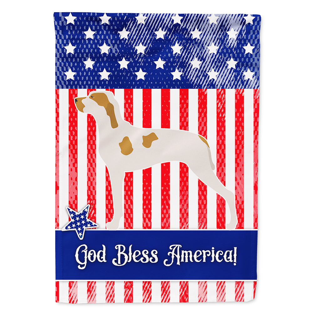 Ariege Pointer American Flag Canvas House Size BB8353CHF  the-store.com.