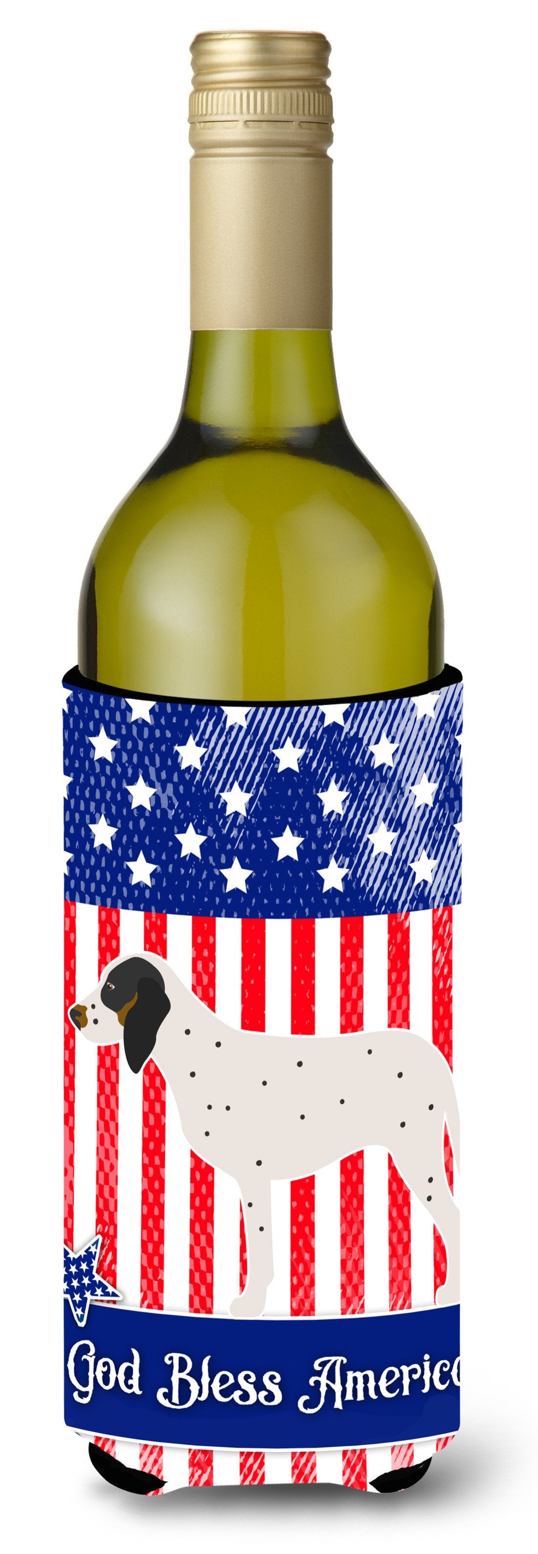 Gascon Saintongeois American Wine Bottle Beverge Insulator Hugger BB8356LITERK by Caroline&#39;s Treasures