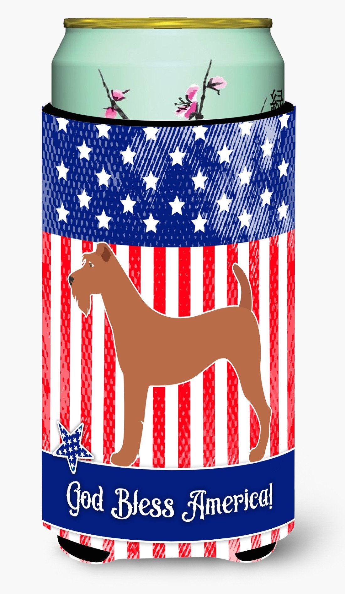 Irish Terrier American Tall Boy Beverage Insulator Hugger BB8357TBC by Caroline&#39;s Treasures