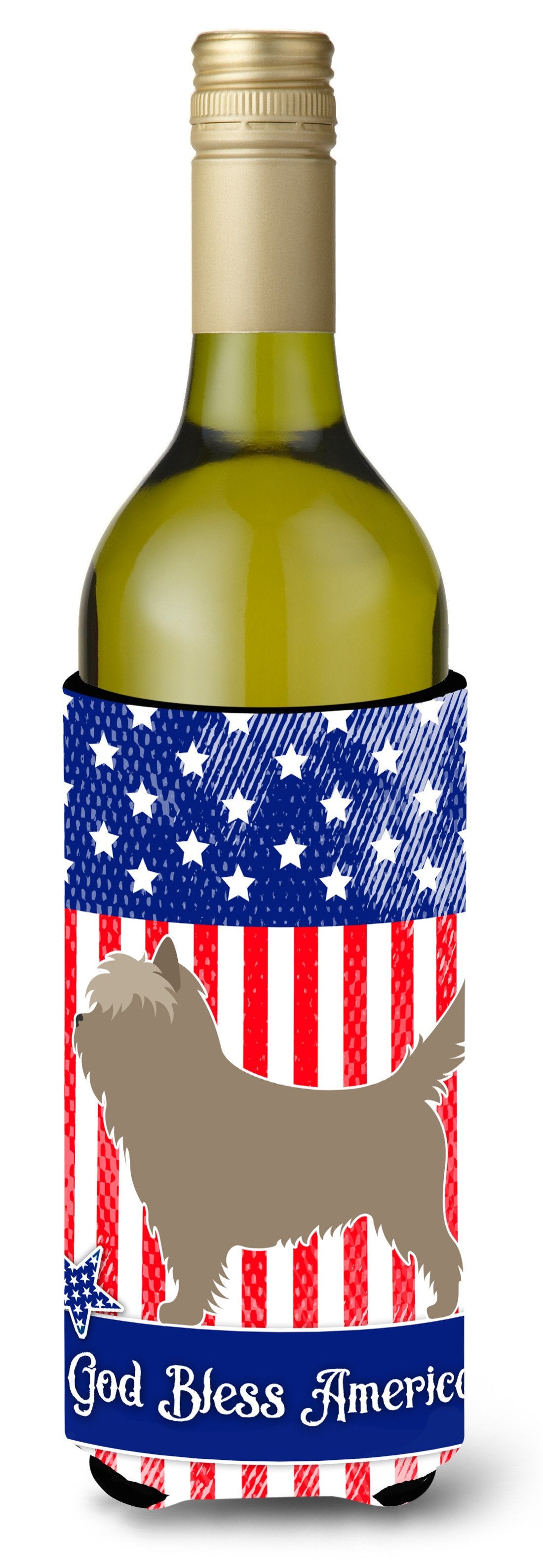 Cairn Terrier American Wine Bottle Beverge Insulator Hugger BB8367LITERK by Caroline&#39;s Treasures