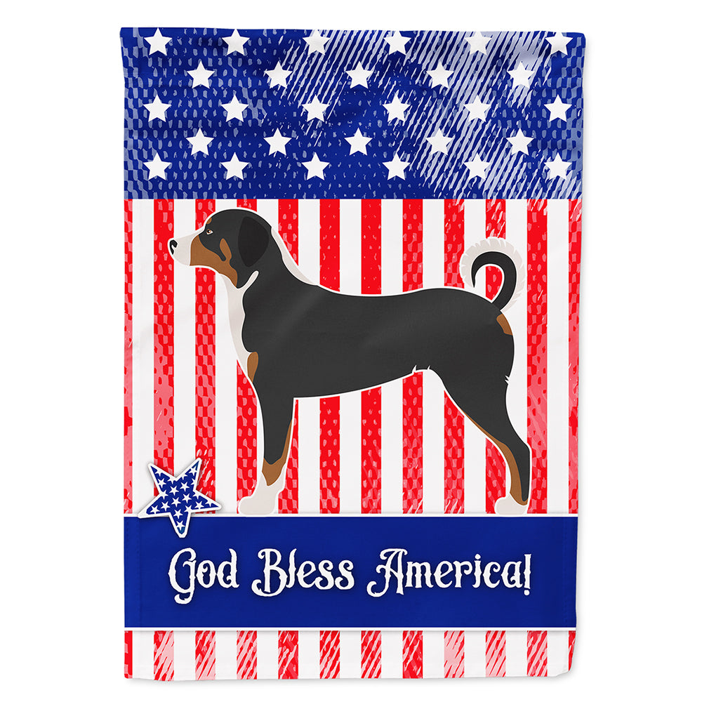 Appenzeller Sennenhund American Flag Canvas House Size BB8369CHF  the-store.com.