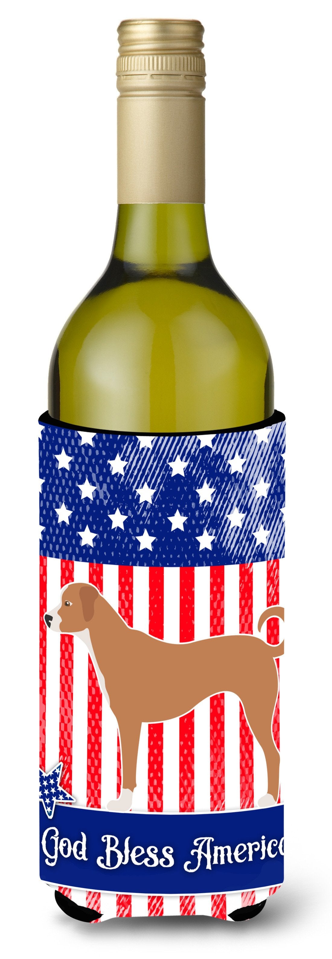 Australian Pinscher American Wine Bottle Beverge Insulator Hugger BB8371LITERK by Caroline&#39;s Treasures