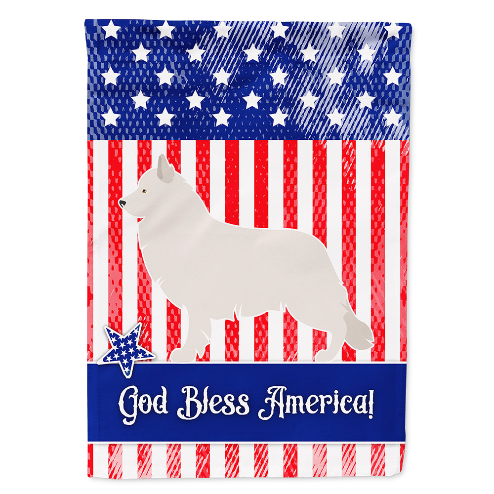 Berger Blanc Suisse American Flag Canvas House Size BB8373CHF