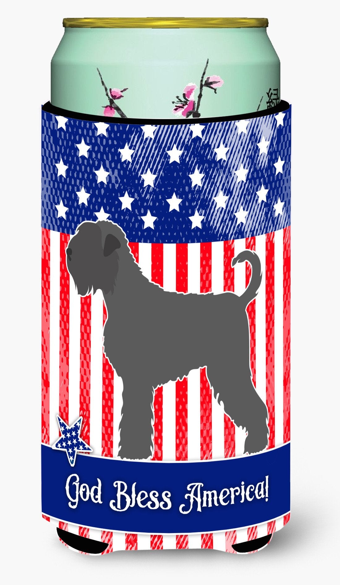 Black Russian Terrier American Tall Boy Beverage Insulator Hugger BB8374TBC by Caroline's Treasures