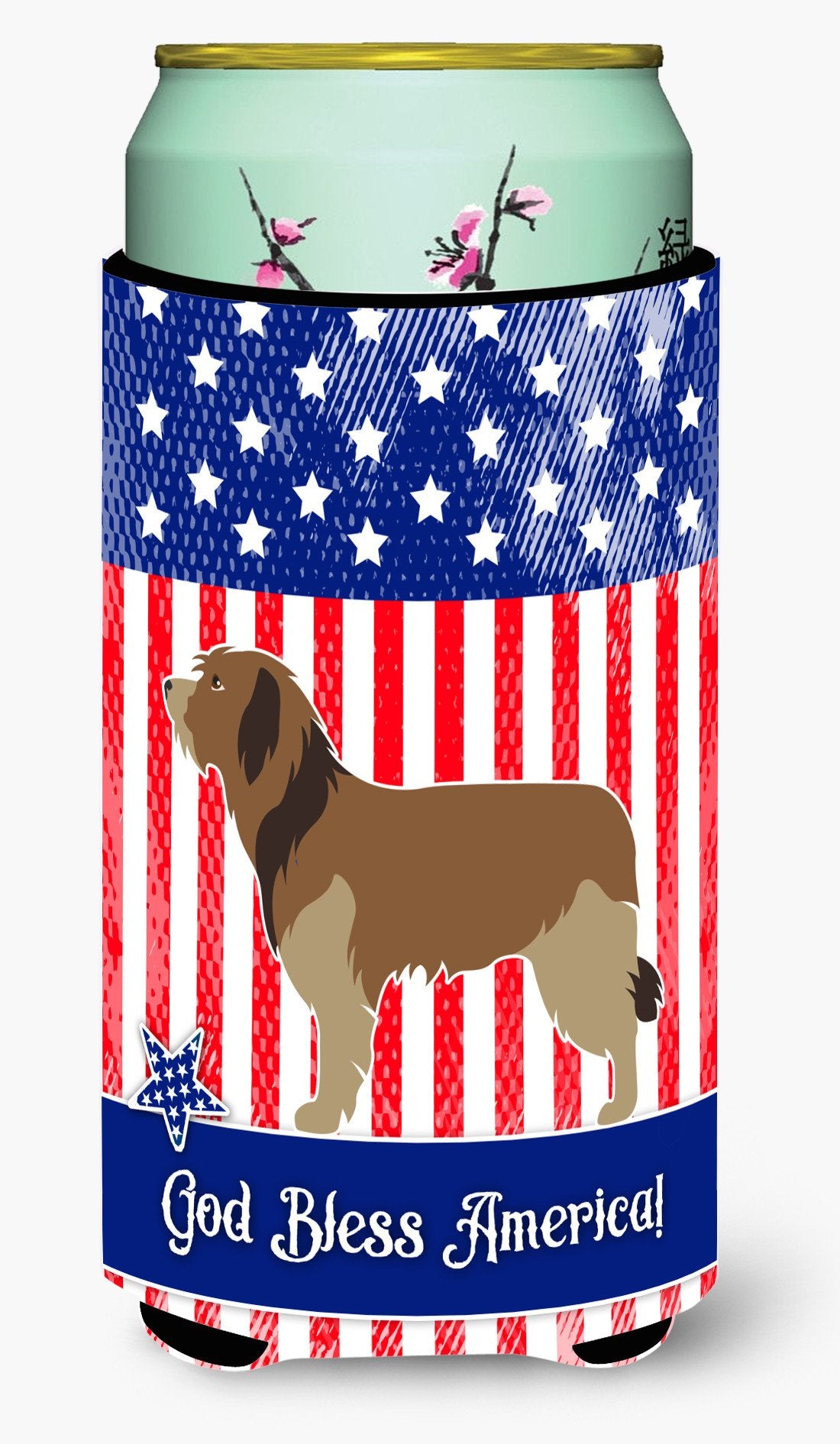 Catalan Sheepdog American Tall Boy Beverage Insulator Hugger BB8376TBC by Caroline&#39;s Treasures