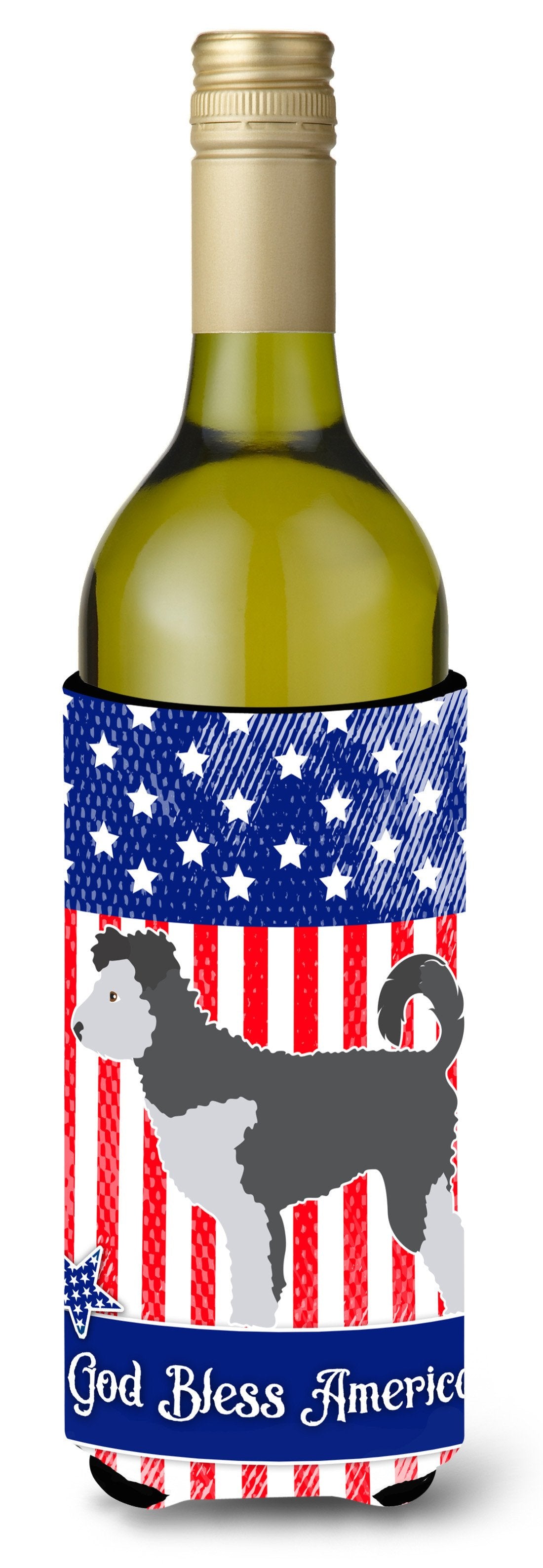 Pumi American Wine Bottle Beverge Insulator Hugger BB8378LITERK by Caroline&#39;s Treasures