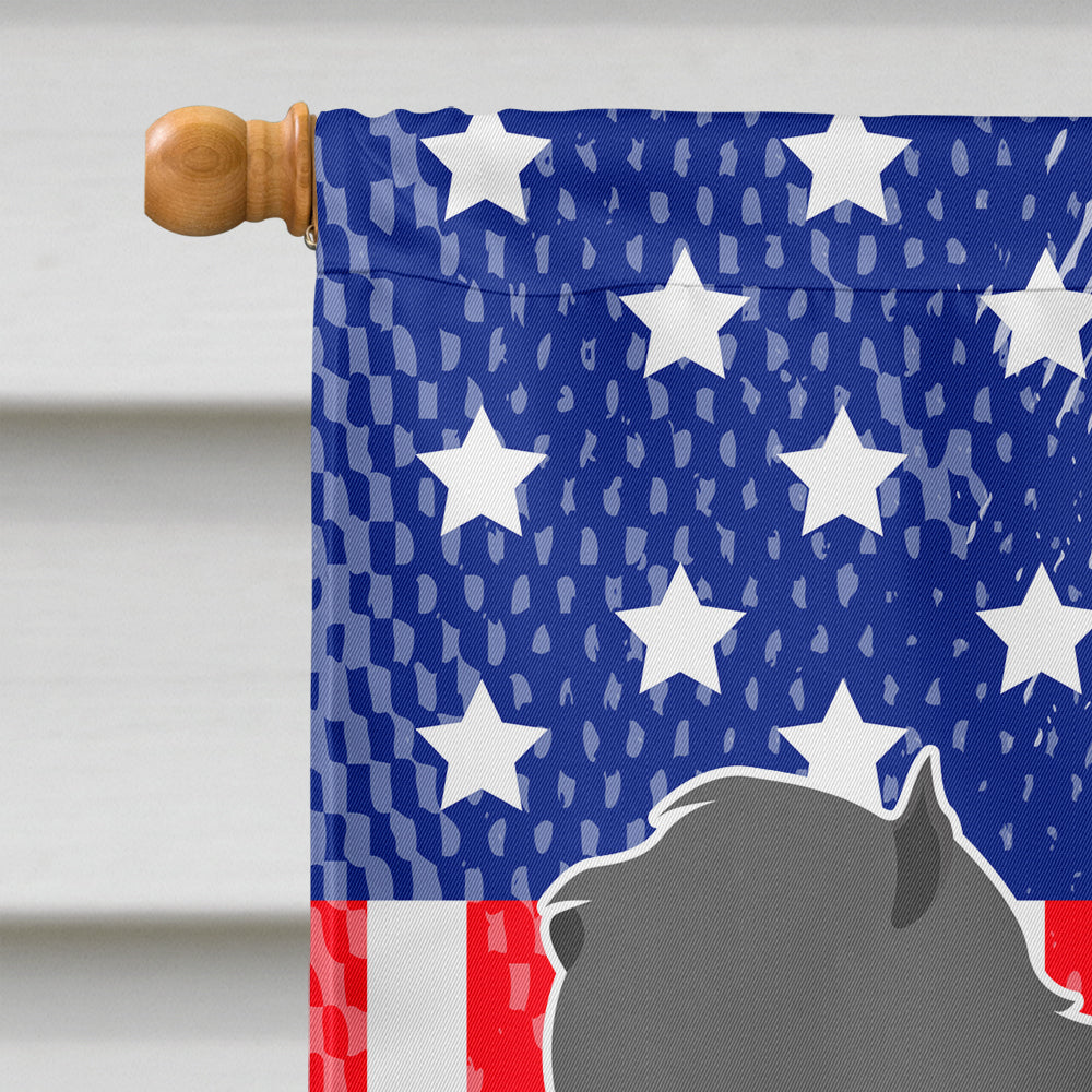 Bouvier des Flandres American Flag Canvas House Size BB8383CHF  the-store.com.