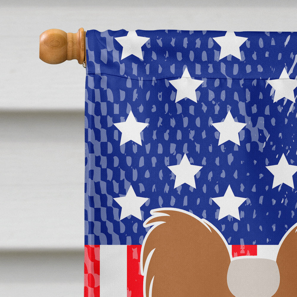 Papillon American Flag Canvas House Size BB8391CHF  the-store.com.