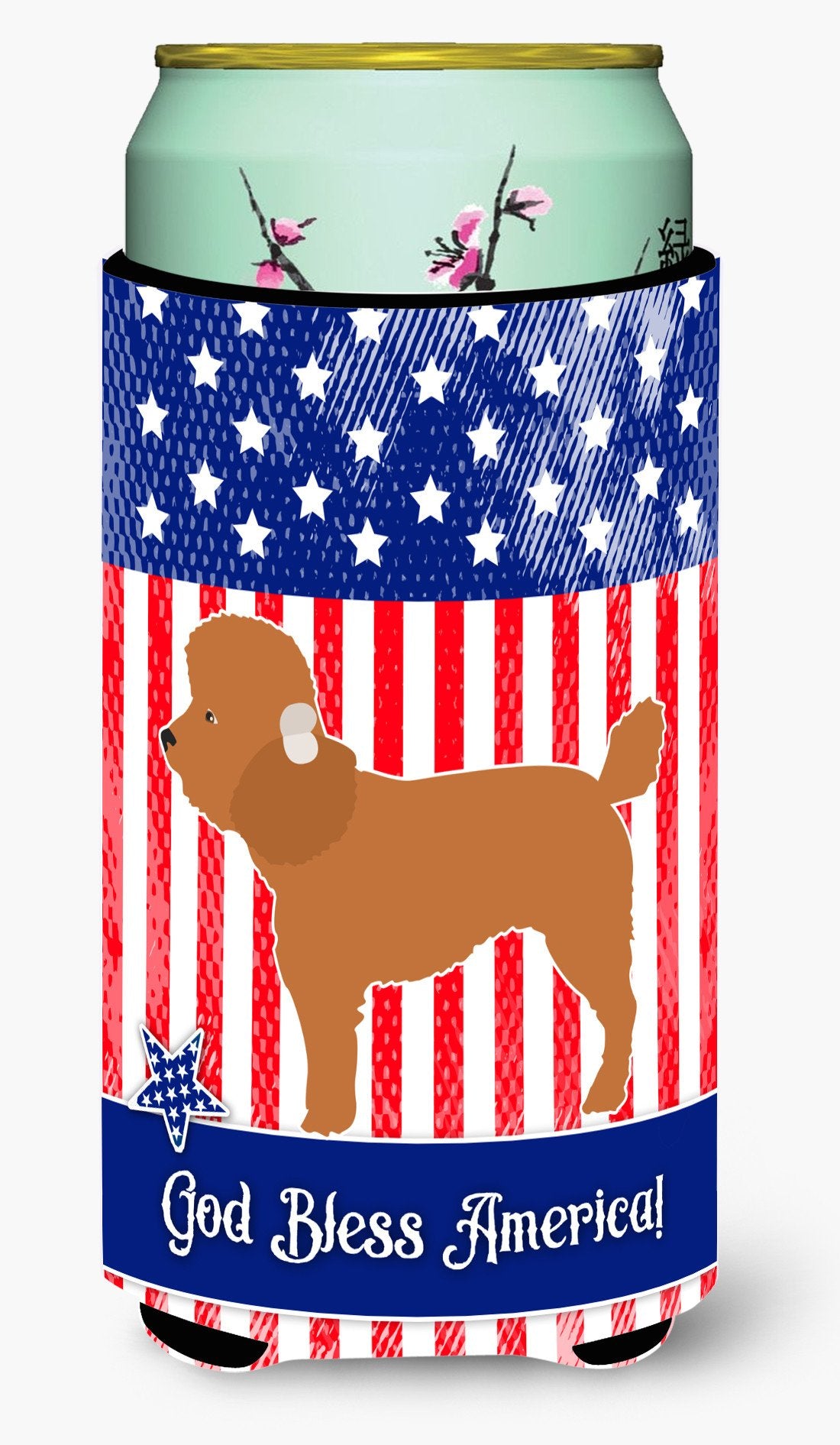 Toy Poodle American Tall Boy Beverage Insulator Hugger BB8397TBC by Caroline&#39;s Treasures