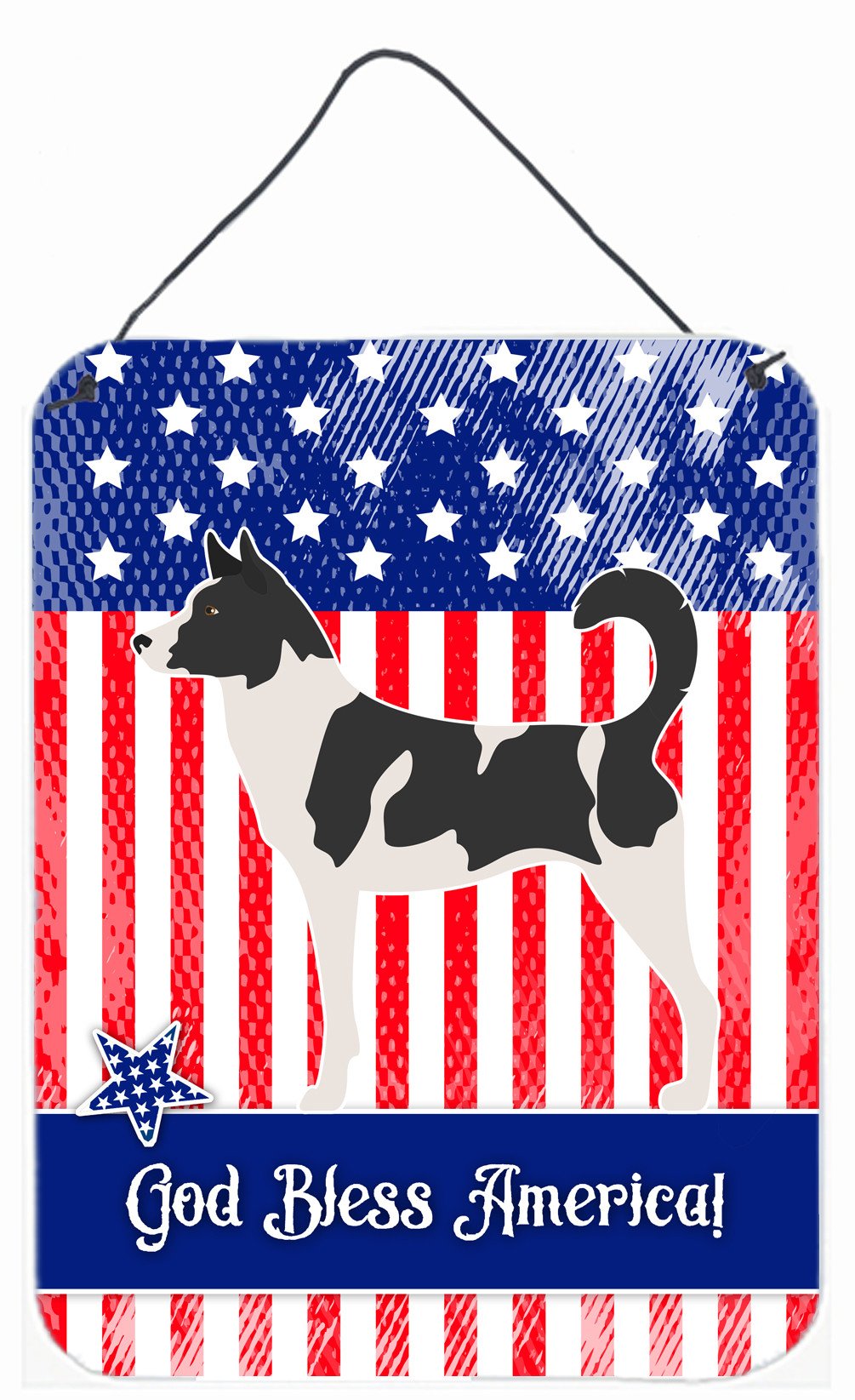 Caroline's Treasures Canaan Dog American Wall or Door Hanging Prints BB8410DS1216