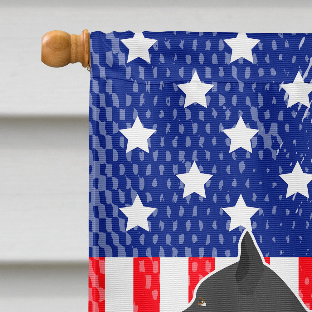 Mudi American Flag Canvas House Size BB8417CHF