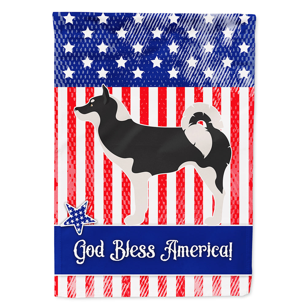 Greenland Dog American Flag Canvas House Size BB8419CHF  the-store.com.
