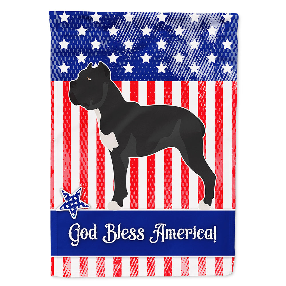 Cane Corso American Flag Canvas House Size BB8426CHF  the-store.com.