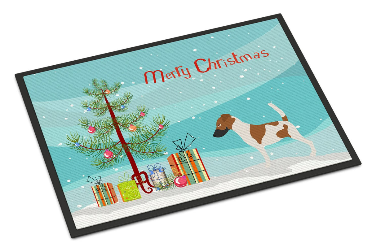 Smooth Fox Terrier Christmas Indoor or Outdoor Mat 24x36 BB8441JMAT by Caroline&#39;s Treasures