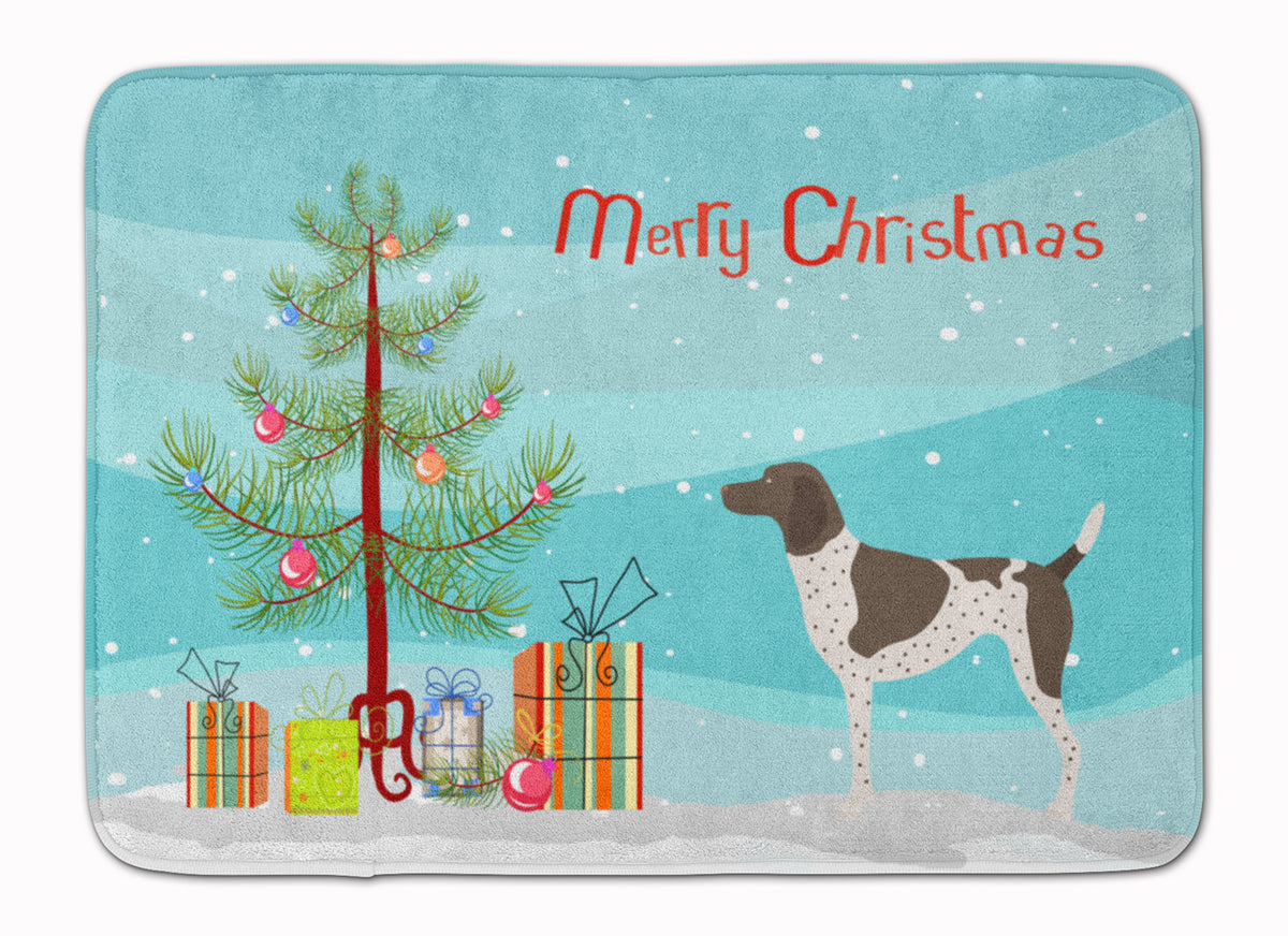 German Shorthaired Pointer Christmas Machine Washable Memory Foam Mat BB8445RUG - the-store.com