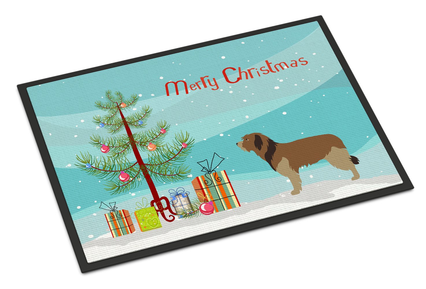Catalan Sheepdog Christmas Indoor or Outdoor Mat 24x36 BB8457JMAT by Caroline's Treasures