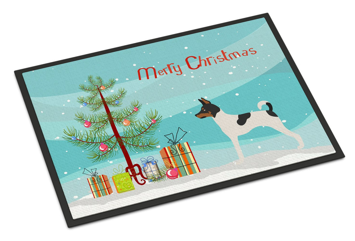 American Toy Fox Terrier Christmas Indoor or Outdoor Mat 24x36 BB8468JMAT by Caroline&#39;s Treasures