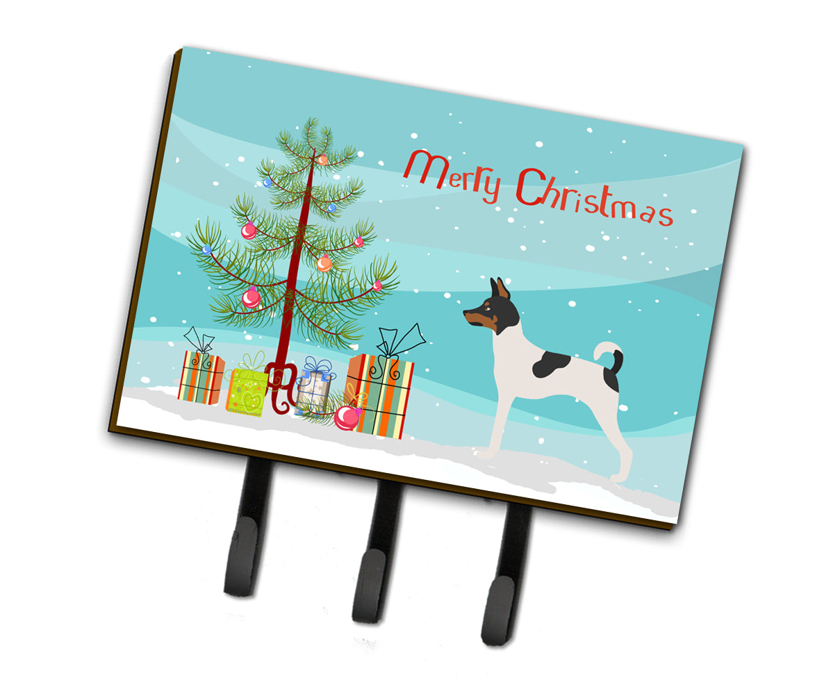 American Toy Fox Terrier Christmas Leash or Key Holder BB8468TH68