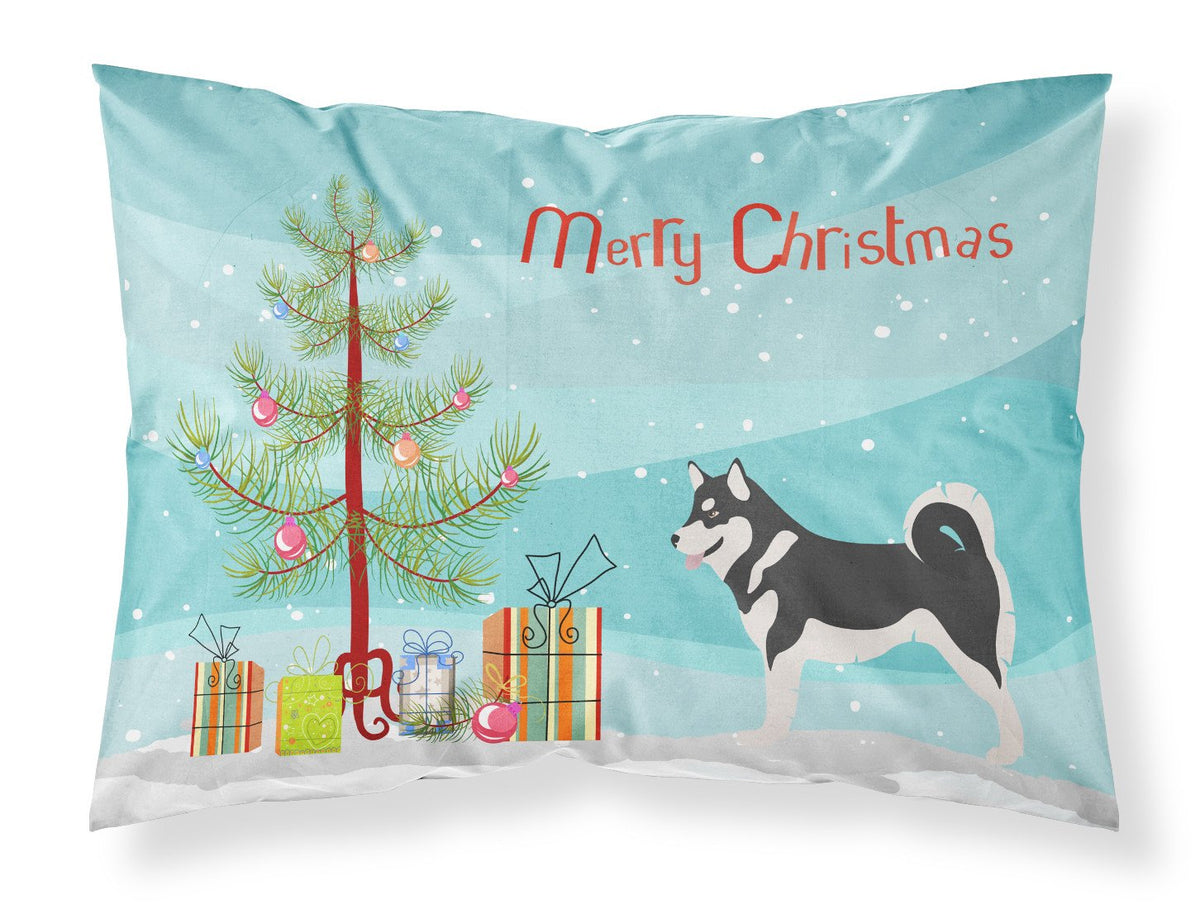 Alaskan Malamute Christmas Fabric Standard Pillowcase BB8486PILLOWCASE by Caroline&#39;s Treasures