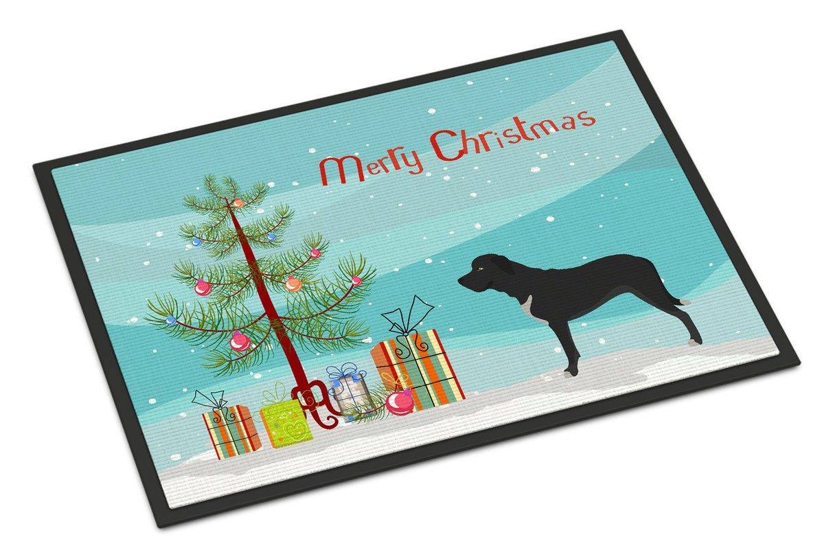 Broholmer Danish Mastiff Christmas Indoor or Outdoor Mat 24x36 BB8490JMAT by Caroline&#39;s Treasures