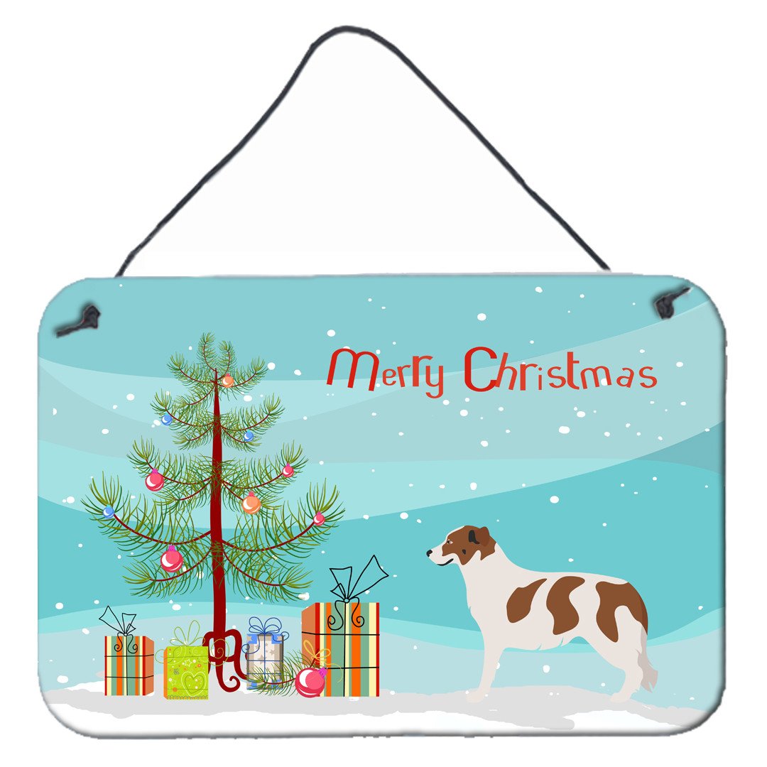 Aidi Atlas Mountain Dog Christmas Wall or Door Hanging Prints BB8496DS812 by Caroline's Treasures