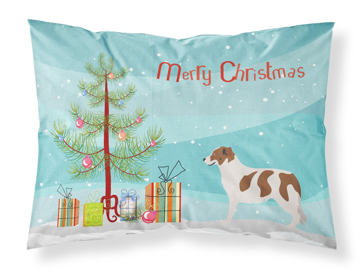 Aidi Atlas Mountain Dog Christmas Fabric Standard Pillowcase BB8496PILLOWCASE by Caroline&#39;s Treasures