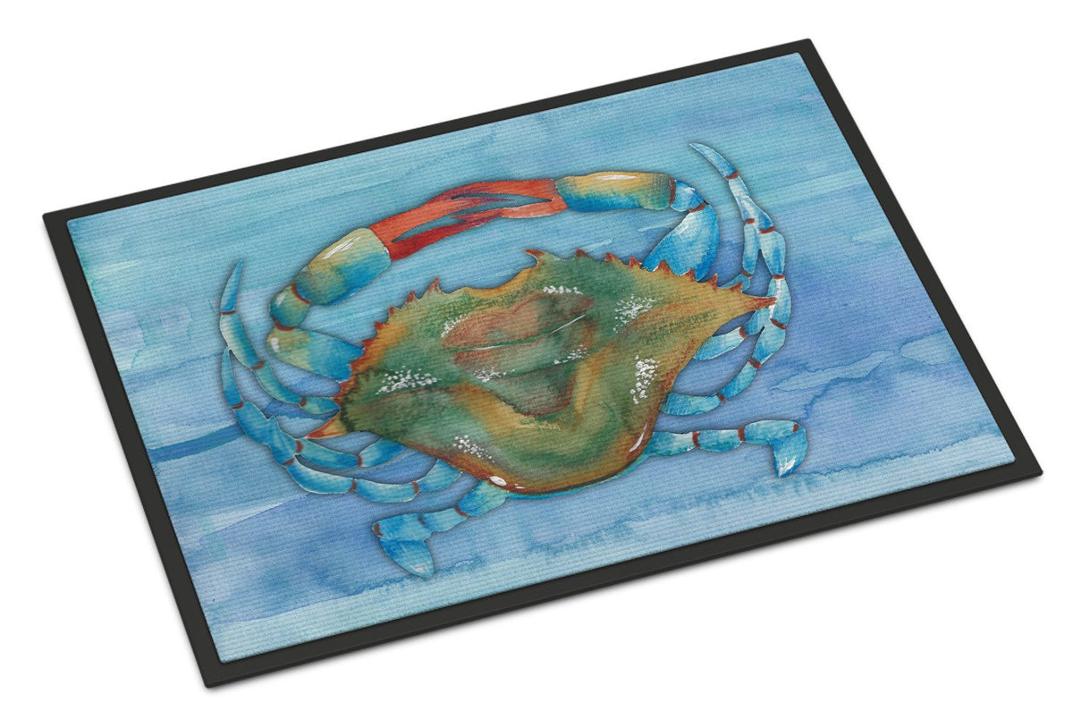 Blue Crab Indoor or Outdoor Mat 24x36 BB8527JMAT by Caroline&#39;s Treasures